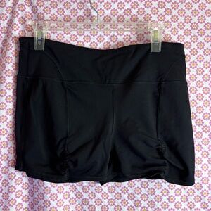 90 Degree by Reflex Black Workout Shorts Size Large